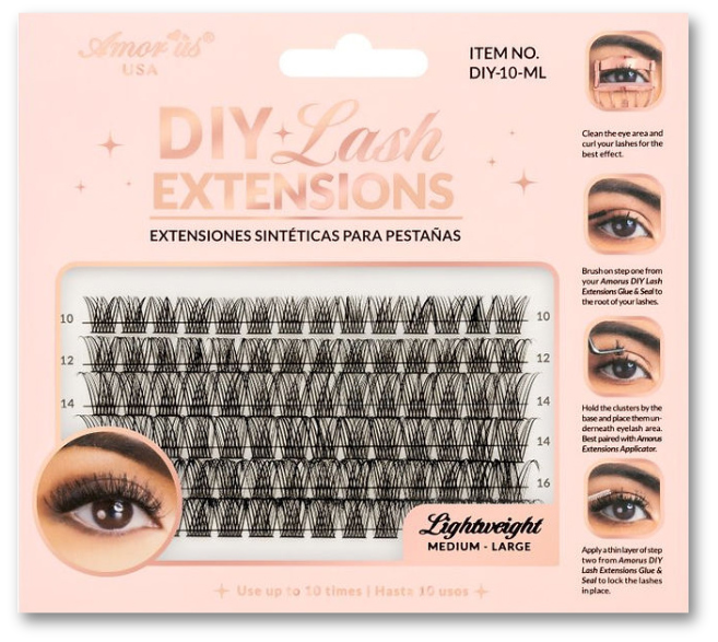 EXTENSIONES DE PESTAÑAS DIY #10 SM/ML