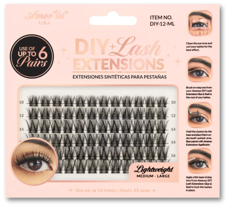 EXTENSIONES DE PESTAÑAS DIY #12 SM/ML