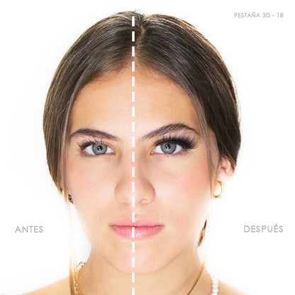 #18-SILK MINK PESTAÑAS DE VOLUMEN 3D