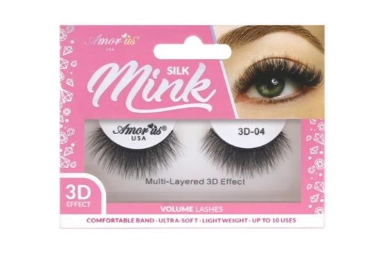#4- SILK MINK PESTAÑAS DE VOLUMEN 3D