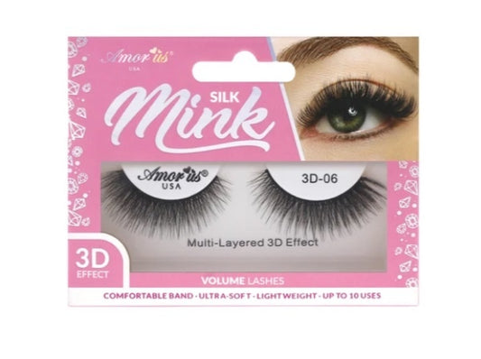 #6-SILK MINK PESTAÑAS DE VOLUMEN 3D