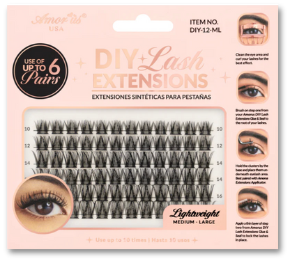 EXTENSIONES DE PESTAÑAS DIY #12 SM/ML