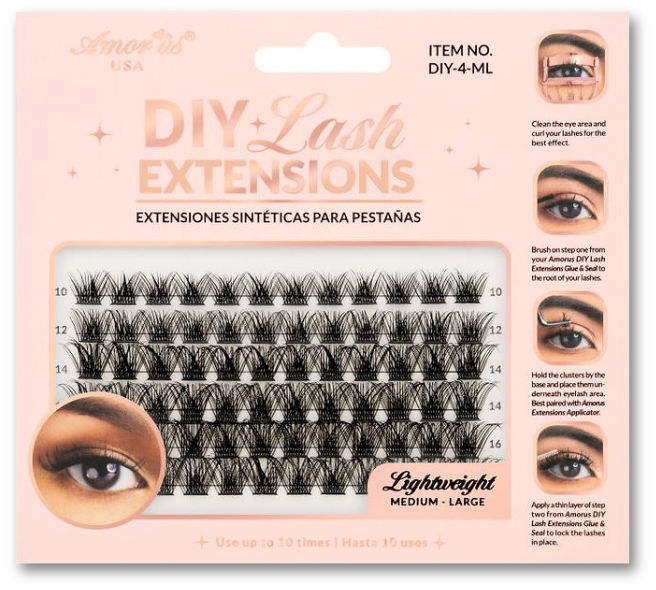 EXTENSIONES DE PESTAÑAS DIY #4 SM/ML