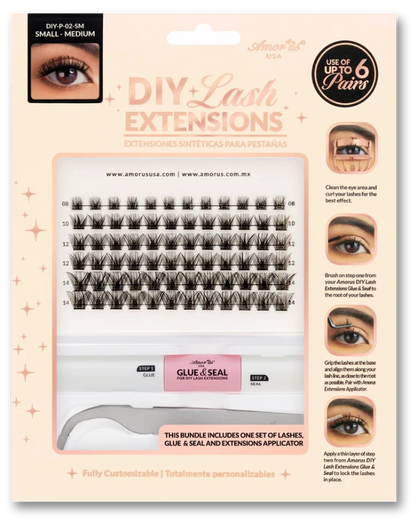 DIY EYELASH EXTENSION KIT #2 SM/ML Perfect for your natural look. 