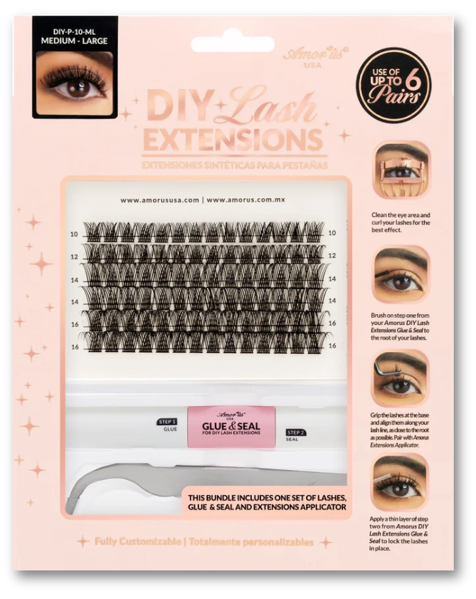 DIY Eyelash Extension Kit #4 SM/ML 