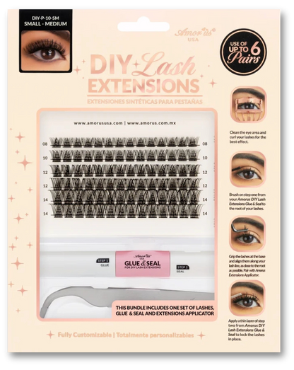 DIY Eyelash Extension Kit #10 SM/ML 
